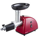 Masina de tocat carne VORTEX VO4018RD 1 kg/min 1600 W Functie reverse Rosu