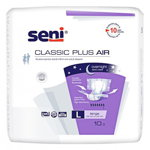 Set 2 x 10 Scutece pentru Adulti Seni Classic Plus Air, L