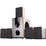 Boxe 5.1 Serioux Enviro 511FM, 50W RMS, Piano Cream