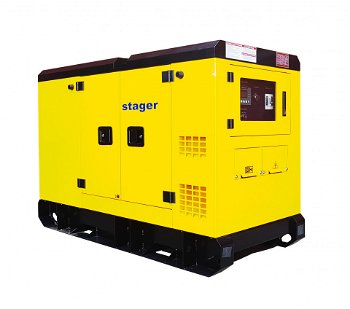 Stager YDY453S3 Generator silent, diesel, 453kVA, STAGER