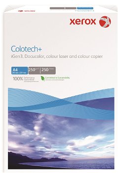 Hartie A4, 250 g/mp, 250 coli/top, COLOTECH+, XEROX