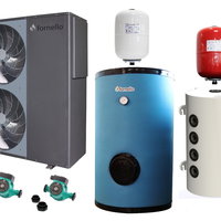 Pompa de caldura aer-apa pentru incalzire si racire FORNELLO ECO Green CGK-050V3L, TRIFAZATA, Fornello