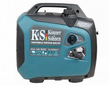 Generator de curent 2.0 kW inverter - HIBRID (GPL + benzina) - insonorizat - Konner & Sohnen - KS-2000iG-S, Konner & Sohnen