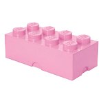 Cutie depozitare LEGO®, roz deschis, LEGO®