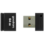 Memorie USB UPI2 64GB USB 2.0 Black, Goodram