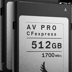 Angelbird CFexpress AV PRO (Match Pack Nikon D6) (R1700) 512GB | 2 PACK, ANGELBIRD