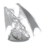 Miniatura Nepictata D&D Nolzur's Marvelous - Young Emerald Dragon, D&D