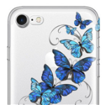 Husa iPhone 7/8/SE2020/SE2022 Lemontti Silicon Art Butterflies