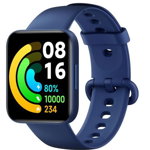 Smartwatch Poco Watch Global, Display AMOLED 1.6inch, Bluetooth, Waterproof 5 ATM (Albastru)