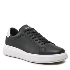 Calvin Klein Sneakers Low Top Lace Up Lth HM0HM01016 Negru Calvin Klein Sneakers Low Top Lace Up Lth HM0HM01016 Negru