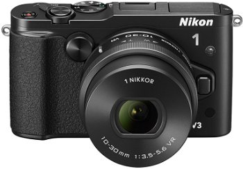 NIKON 1 V3 Kit 10-30mm VR PD-Zoom (black), Nikon