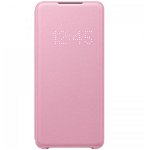 Husa de protectie Samsung LED View Cover pentru Galaxy S20 Plus, Pink
