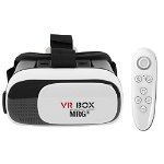 Ochelari virtuali 3D MRG L-396, VR Box, Cu telecomanda, pentru telefon C396, 