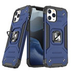 Husa de protectie, Wozinsky Ring Armor, Compatibil cu iPhone 12/12 Pro, Albastru