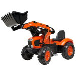 Tractor cu pedale pentru copii FALK, portocaliu, Falk