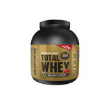 Pudra proteica Total Whey cu capsuni, 2kg, Gold Nutrition,  Gold Nutrition