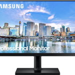 Samsung LF22T450FQUXEN 22" Full HD Monitor - 1920 x 1080, 75Hz, HDMI, Displayport, USB, Height Adjustable,Black