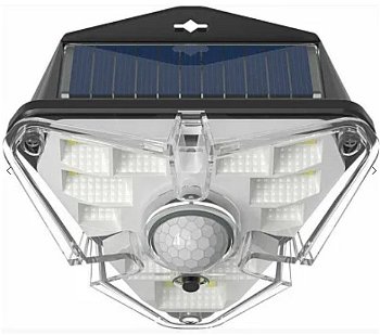 Lampa solara cu senzor 15W si telecomanda, RJ-120 HA, Divendi-ro