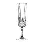 Set 6 Pahare flute Cristal D'Arques Longchamp, 140 ml