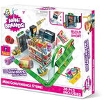 5 Surprise Mini Brands Mini Convenience Store Playset with 1 Exclusive Mini by ZURU, ZURU