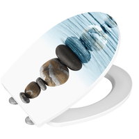 Capac WC cu închidere lentă Wenko Meditation