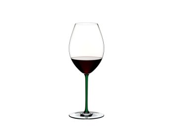 Pahar pentru vin, din cristal Fatto A Mano Old World Syrah Verde, 600 ml, Riedel