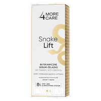 More4Care Snake Lift, ser-gel instant pentru față, gât și decolteu, 35 ml, More4Care