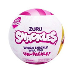 Jucarie de plus Surpriza, 11.5 cm, +3 ani, 1 bucata, Snackles