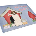 Caroline`s Treasures Dog House Colectia Moscova Câine de pază de sticlă de tăiere bord mare Multicolore 12H x 16W, 
