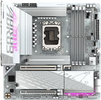 Placa de baza GIGABYTE B860M AORUS ELITE WIFI6E ICE, GIGABYTE