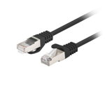 Cablu de retea patchcord CAT6 FTP Lanberg, 2 X RJ45, lungime 3m, AWG26, 10Gb/s-250MHz, ethernet, Negru, Lanberg