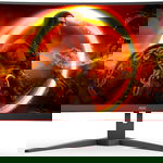 Monitor AOC 34 inch 144Hz 3440x1440 Curved Negru