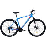 Bicicleta MTB Colinelli COL05, Marimea L, 29 inch, Albastru, Schimbator Shimano, 21 Viteze, Cadru Otel, Frane pe Disc, Colinelli