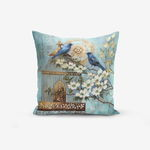 Față de pernă din amestec de bumbac Minimalist Cushion Covers Blue Bird, 45 x 45 cm, Minimalist Cushion Covers