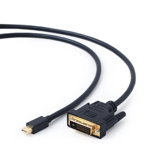 Cablu video Gembird miniDisplayPort Male - DVI-D Male, 1.8m, negru