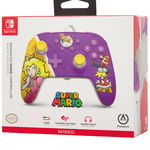 Controller Powera Enhanced Wired Princess Peach Battle, Powera
