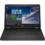 Laptop DELL Latitude E7470, Intel Core i5-6300U 2.40GHz, 8GB DDR4, 240GB SSD, 14 Inch Full HD TouchScreen, Webcam, Grad B