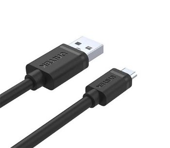  cablu USB2.0 AM-microUSB BM, 1,5m; Y-C434GBK, UNITEK
