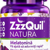 Melatonina, 30 jeleuri, ZzzQuil Natura Melatonina, 30 jeleuri, ZzzQuil Natura