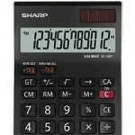 Calculator stiintific, 12 digits, 273 functiuni, 134x75x10 mm, dual power, SHARP EL-510RT - negru