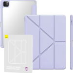 Husă pentru tabletă Baseus Husă de protecție minimalistă Baseus pentru iPad Pro (2018/2020/2021/2022) 11 inchi (violet), Baseus