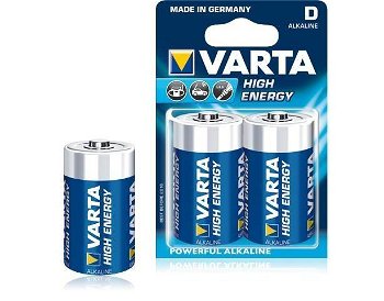 Baterii Varta High Energy DR20 blister 2 buc 012-035