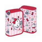 Penar neechipat 1 fermoar 2 extensii Pigna Hello Kitty roz deschis HKPE1801-2 hkpe1801-2