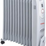 Calorifer cu ulei ZASS ZR 12 C, 12 elementi, 2500W (Gri)