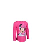 Bluza, Minnie Mouse, roz cu fundita, Disney