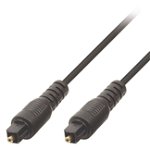 Valueline 3m Toslink Male to Male Digital Audio Cable - Black