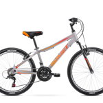 Bicicleta pentru copii Romet Rambler 24 Grafit/Rosu 2022