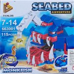 Seabed Adventure Monkfish. Set lego creaturi subacvatice, 