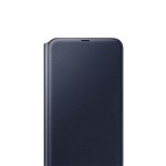 Husa Flip Samsung pentru Galaxy A70 2019 Wallet Cover Black