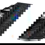 PC Gaming ZMEU Fulger Plus, AMD Ryzen 5 5600 3.5GHz, 16GB DDR4, 500GB SSD, RTX 3060 12GB GDDR6, Iluminare RGB, 